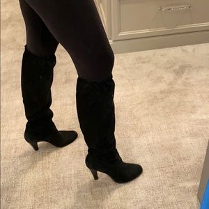 Michael Michael kors black below the knee boots